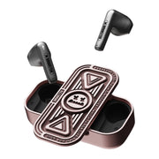 D MOOSTER D15 IPX4 Wireless Bluetooth 5.3 Earphone Fingertip Spinner (Bronze)