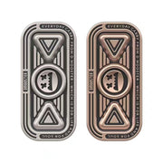 D MOOSTER D15 IPX4 Wireless Bluetooth 5.3 Earphone Fingertip Spinner (Silver)