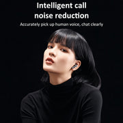 D MOOSTER D15 IPX4 Wireless Bluetooth 5.3 Earphone Fingertip Spinner (Silver)