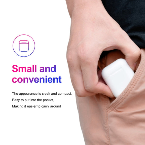 Lanpice XY-PODS10 TWS Bluetooth Headset 5.0 Full Touch Support Open Cover Popup Bluetooth Headset Support Wireless Charge Function