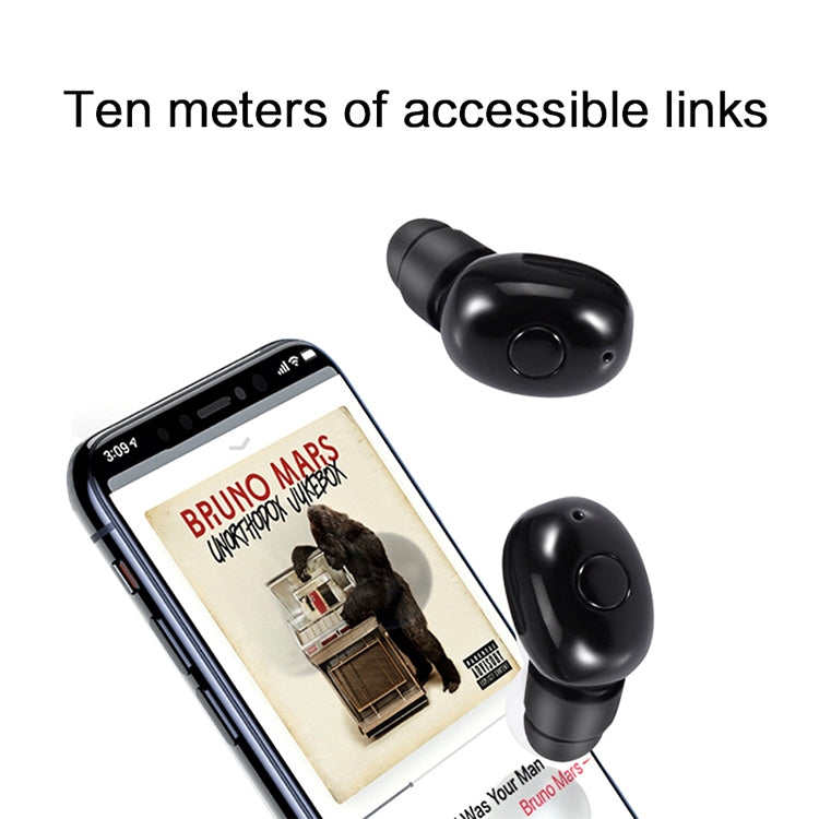 DT-4 IPX Waterproof Bluetooth 5.0 Wireless Bluetooth Earphone with 350mAh Magnetic Charging Box, Support for Calling(Black) - Bluetooth Earphone by PMC TechLife | Online Shopping South Africa | PMC TechLife