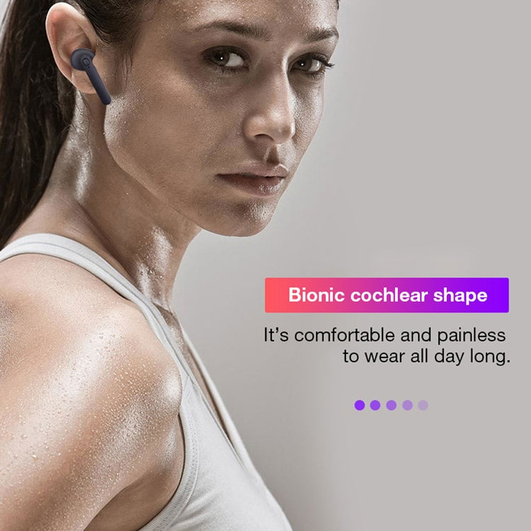 DT-5 IPX Waterproof Bluetooth 5.0 Wireless Bluetooth Earphone with Magnetic Charging Box, Support Call & Power Bank Function(White) - Bluetooth Earphone by PMC TechLife | Online Shopping South Africa | PMC TechLife