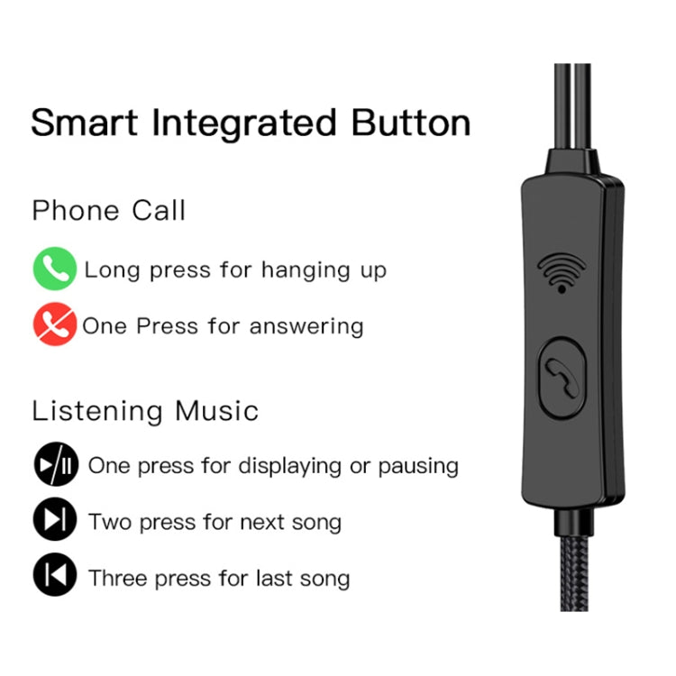 Yesido YH32 3.5mm In-Ear Wired Earphone, Length: 1.2m - In Ear Wired Earphone by Yesido | Online Shopping South Africa | PMC TechLife