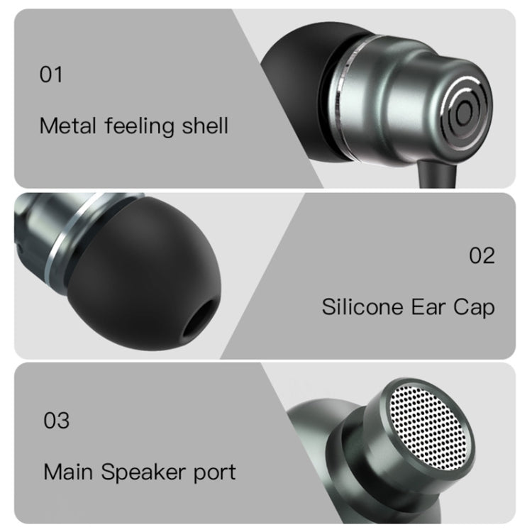 Yesido YH32 3.5mm In-Ear Wired Earphone, Length: 1.2m - In Ear Wired Earphone by Yesido | Online Shopping South Africa | PMC TechLife