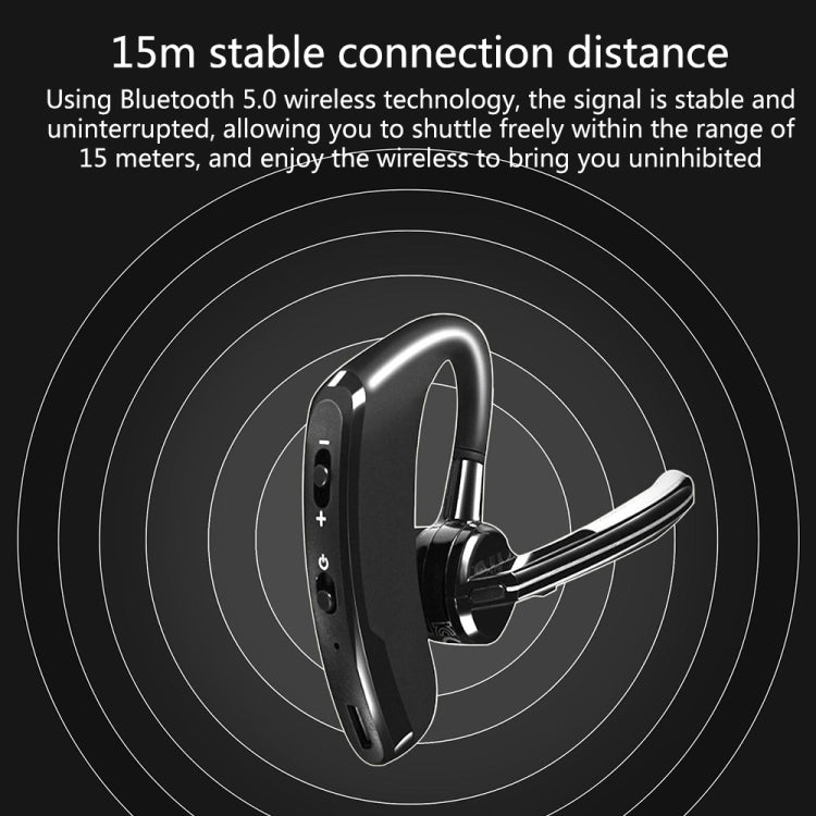 SBT208C Single Earhook Wireless Bluetooth Earphone Charging Box