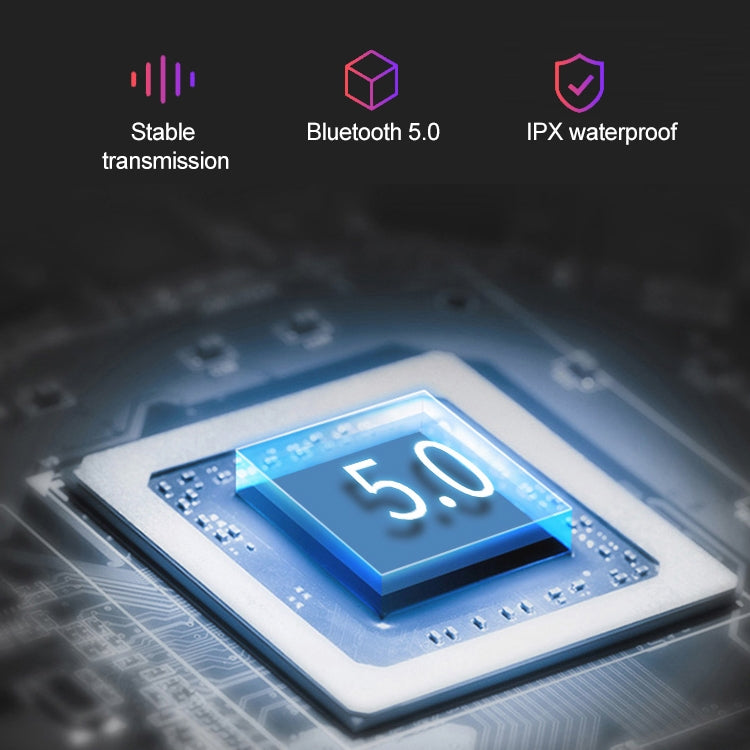 Dt-18 Wireless Two Ear Bluetooth Headset With 2000mAh Charging Cabin & Touch & Intelligent Magnetic Suction Charging (Black) - Bluetooth Earphone by PMC TechLife | Online Shopping South Africa | PMC TechLife