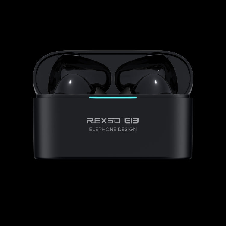 ELEPHONE Elepods X Wireless ANC Noise Cancellation Bluetooth 5.0 Earphone with Charging Box(Black) - free shipping - PMC Jewellery - Order now!