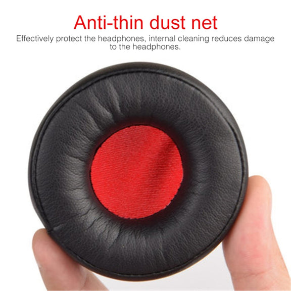 1 Pair Leather Sponge Protective Case for Jabra MOVE Headphone(Black)