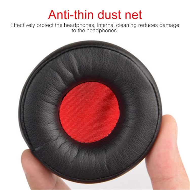 1 Pair Leather Sponge Protective Case for Jabra MOVE Headphone(Black)