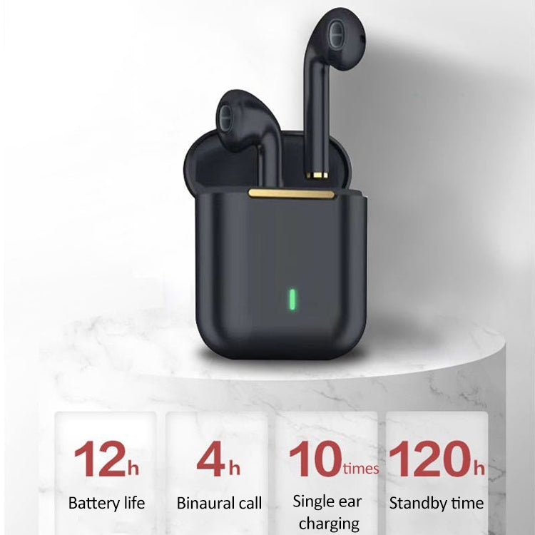 J18 Bluetooth 5.0 TWS Wireless Binaural Bluetooth Earphone with Charging Box(Green) - TWS Earphone by PMC TechLife | Online Shopping South Africa | PMC TechLife