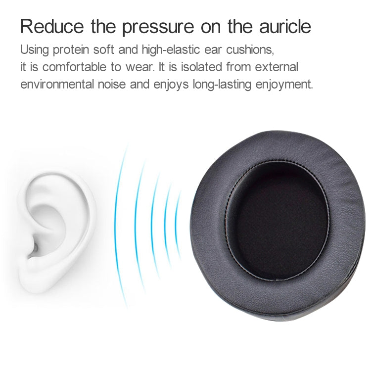 2 PCS For Razer Kraken 7.1 V2 Pro Headphone Cushion Sponge Gel Cover Earmuffs Replacement Earpads
