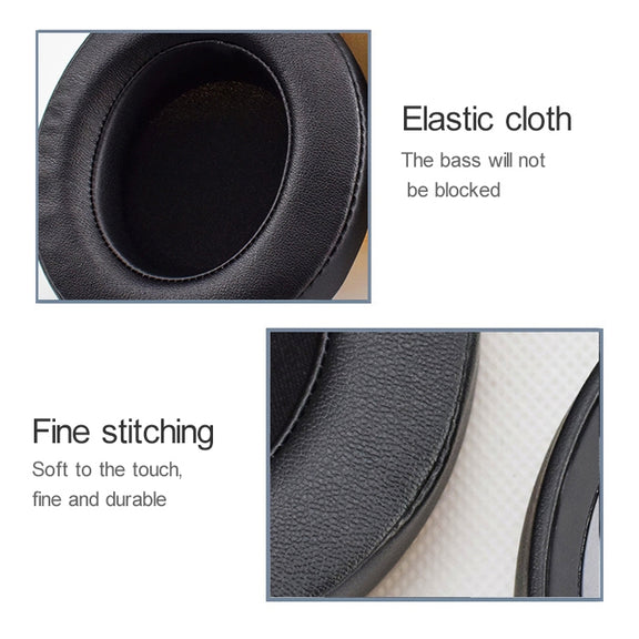 2 PCS For Razer Kraken 7.1 V2 Pro Headphone Cushion Sponge Grey Net Cover Earmuffs Replacement Earpads