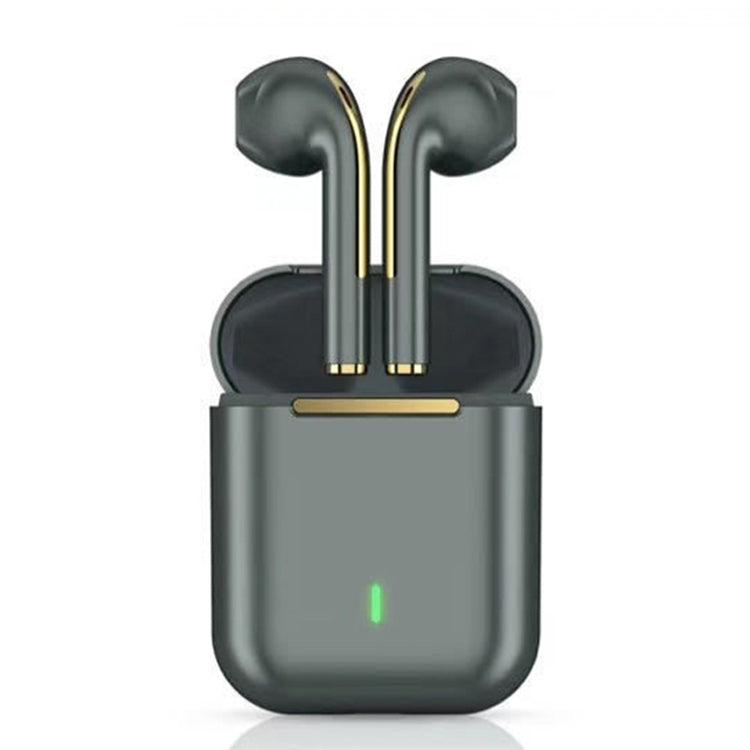 T&G J18 Bluetooth 5.1 TWS Wireless Binaural Bluetooth Earphone with Charging Box (Green) - free shipping - PMC Jewellery - Order now!