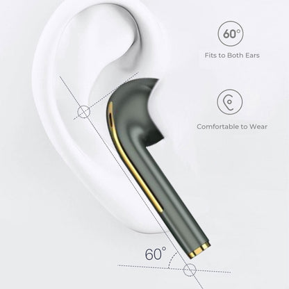 T&G J18 Bluetooth 5.1 TWS Wireless Binaural Bluetooth Earphone with Charging Box (Green) - free shipping - PMC Jewellery - Order now!