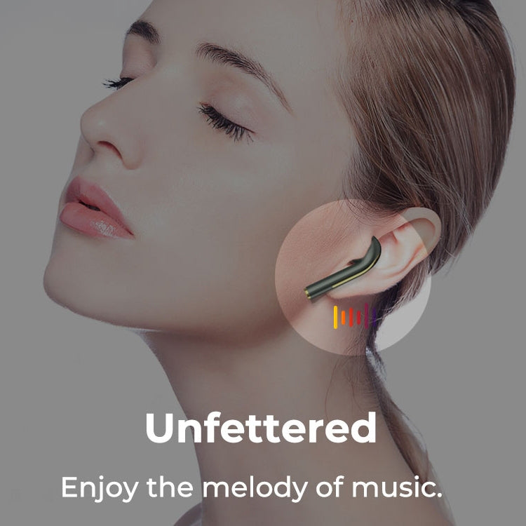 T&G J18 Bluetooth 5.1 TWS Wireless Binaural Bluetooth Earphone with Charging Box (Rose Gold)