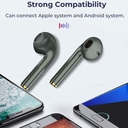 T&G J18 Bluetooth 5.1 TWS Wireless Binaural Bluetooth Earphone with Charging Box (Green)