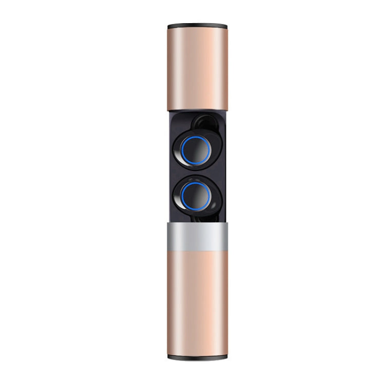 Drawer Type S2 Ear-in TWS Bluetooth V5.0 Wireless Earphones(Gold)