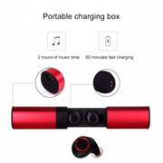 Drawer Type S2 Ear-in TWS Bluetooth V5.0 Wireless Earphones(Gold)