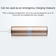 Drawer Type S2 Ear-in TWS Bluetooth V5.0 Wireless Earphones(Gold)