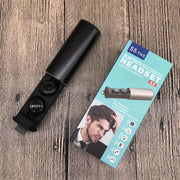 S5 Twins Sports Magnetic Ear-in TWS Bluetooth V5.0 Wireless Earphones(Gold)