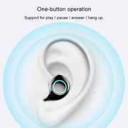 S5 Twins Sports Magnetic Ear-in TWS Bluetooth V5.0 Wireless Earphones(Gold)