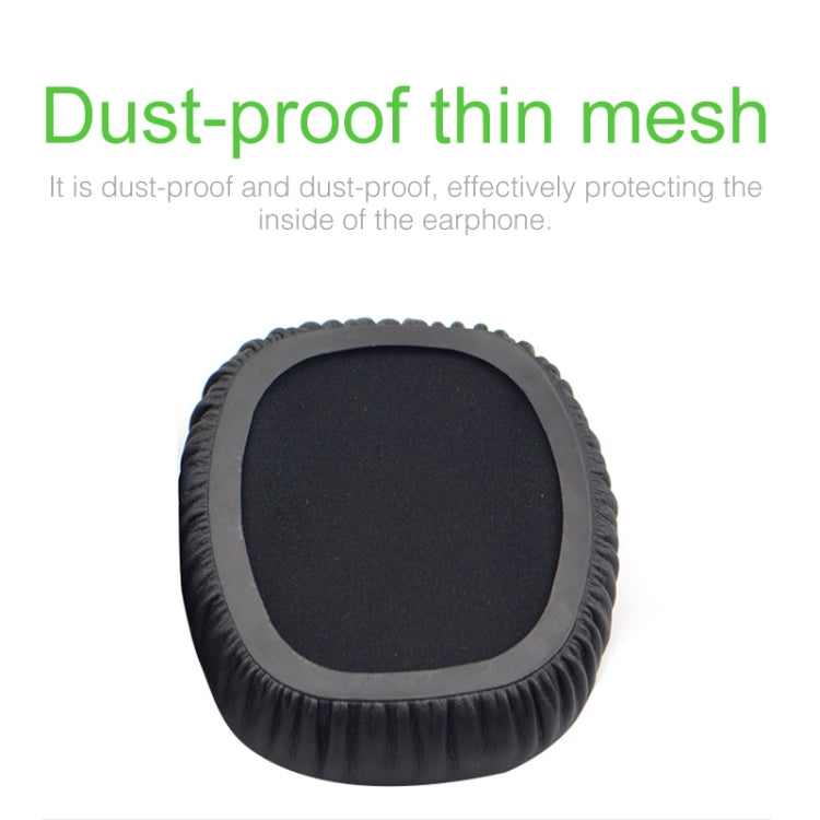 For JBL J88 / J88I / j88A Headphones Leather + Memory Foam Soft Earphone Protective Cover Earmuffs, One Pair (Black) - Earmuff & Pad by PMC TechLife | Online Shopping South Africa | PMC TechLife