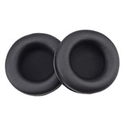 For JBL E50BT / Cuffie Synchros S500 & S700 Headphones Imitation Leather + Foam Soft Earphone Protective Cover Earmuffs, One Pair(Black)
