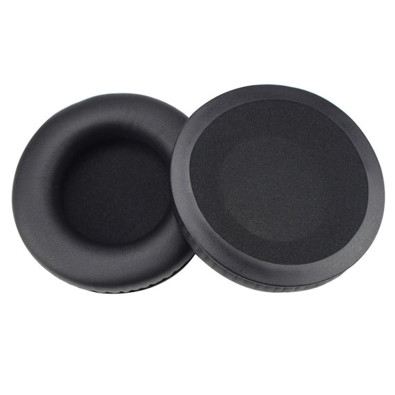 For JBL E50BT / Cuffie Synchros S500 & S700 Headphones Imitation Leather + Foam Soft Earphone Protective Cover Earmuffs, One Pair(Black)