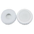For JBL E40BT / T450 Headphones Imitation Leather + Foam Soft Earphone Protective Cover Earmuffs, One Pair(White) - Earmuff & Pad by PMC TechLife | Online Shopping South Africa | PMC TechLife