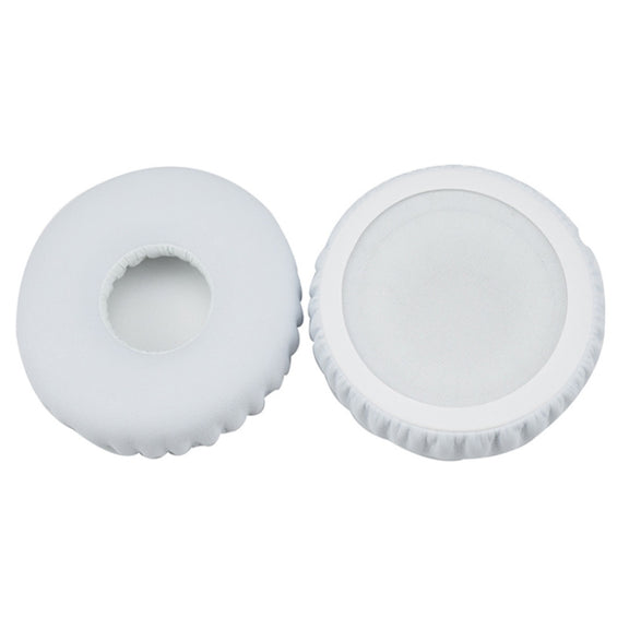 For JBL E40BT / T450 Headphones Imitation Leather + Foam Soft Earphone Protective Cover Earmuffs, One Pair(White)