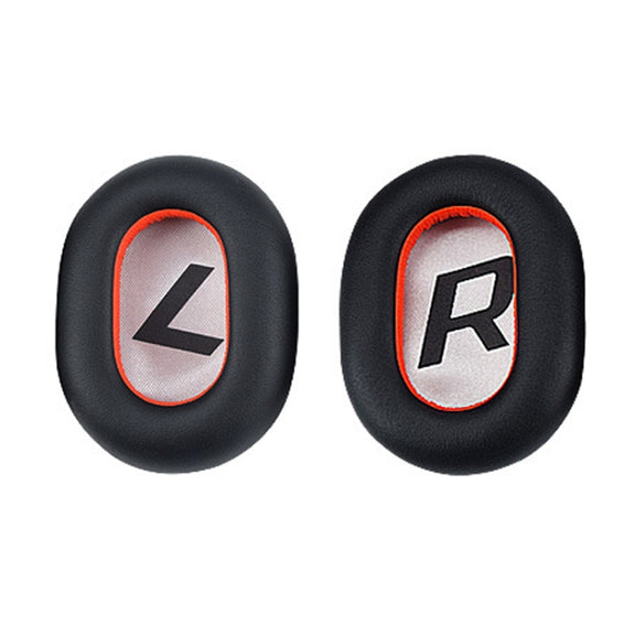 For Plantronics Backbeat Pro 2 / Voyager 8200UC Earphone Cushion Cover Earmuffs Replacement Earpads(Black)