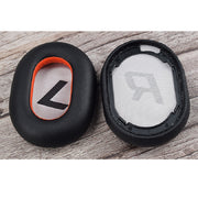 For Plantronics Backbeat Pro 2 / Voyager 8200UC Earphone Cushion Cover Earmuffs Replacement Earpads(Black)
