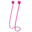 Wireless Bluetooth Headset Anti-lost Rope Magnetic Silicone Lanyard for Apple AirPods 1 / 2(Rose Red) - Anti-lost & Holder by PMC TechLife | Online Shopping South Africa | PMC TechLife