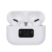i58 TWS Bluetooth 5.0 Touch Wireless Bluetooth Earphone for IOS System Equipment, with Magnetic Attraction Charging Box & Smart Digital Display, Support Siri(White)