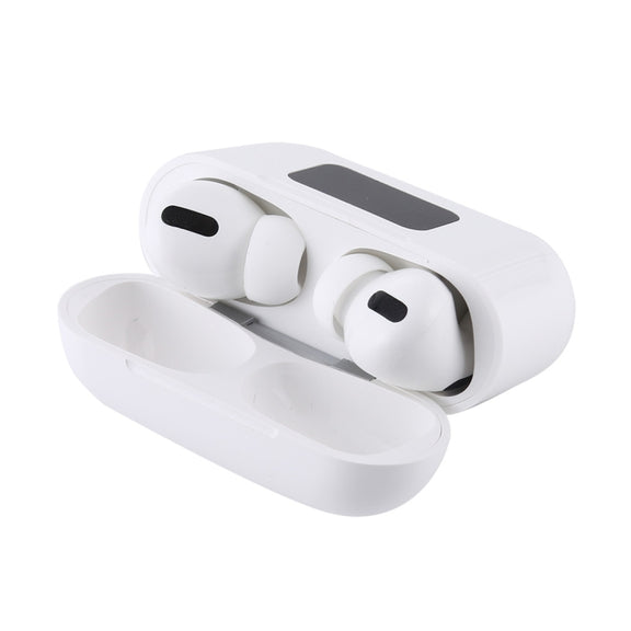 i58 TWS Bluetooth 5.0 Touch Wireless Bluetooth Earphone for IOS System Equipment, with Magnetic Attraction Charging Box & Smart Digital Display, Support Siri(White)