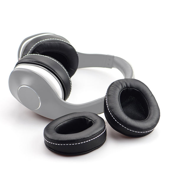 2 PCS For DENON AH-D600 / AH-D7100 Soft Sponge Earphone Protective Cover Earmuffs(Black White)