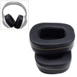 2 PCS For DENON AH-D600 / AH-D7100 Soft Sponge Earphone Protective Cover Earmuffs(Black Brown) - Earmuff & Pad by PMC TechLife | Online Shopping South Africa | PMC TechLife