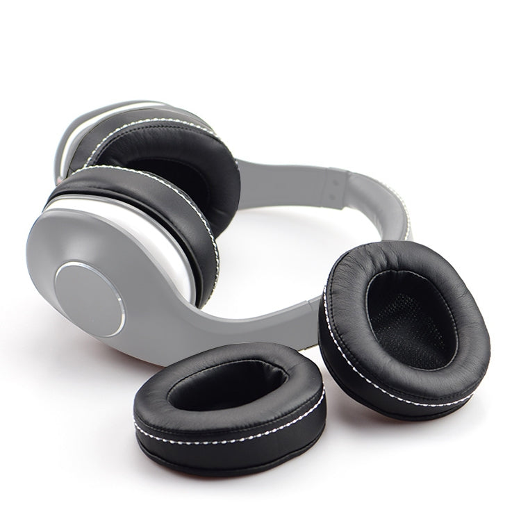 2 PCS For DENON AH-D600 / AH-D7100 Soft Sponge Earphone Protective Cover Earmuffs(Black Brown)