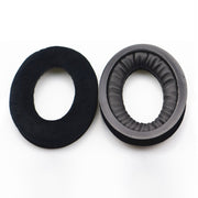 2 PCS For Sennheiser HD515 / HD555 / HD595 / HD598 / HD558 / PC360 Flannel Earphone Cushion Cover Earmuffs Replacement Earpads with Tone Tuning Cotton(Black)