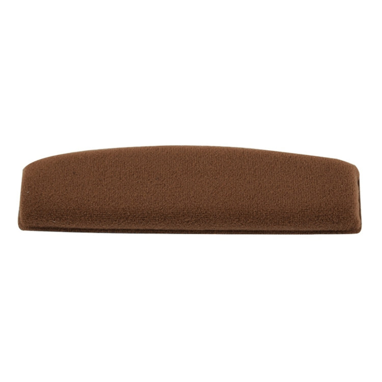2 PCS For Sennheiser HD515 / HD555 / HD595 / HD598 / HD558 / PC360 Flannel Replacement Headband Head Beam Headgear Cover(Brown)