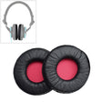 2 PCS For SONY MDR-V55 Earphone Cushion Leather Cover Earmuffs Replacement Earpads (Red) - Earmuff & Pad by PMC TechLife | Online Shopping South Africa | PMC TechLife