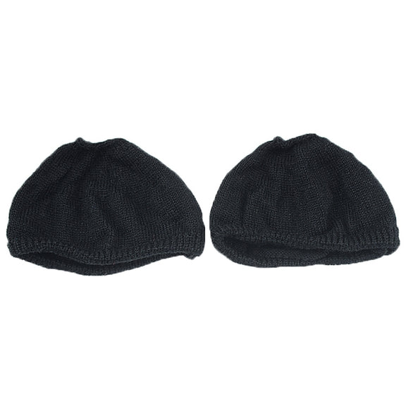 2 PCS Knitted Headphone Dustproof Protective Case for Beats Solo2 / Solo3(Black)