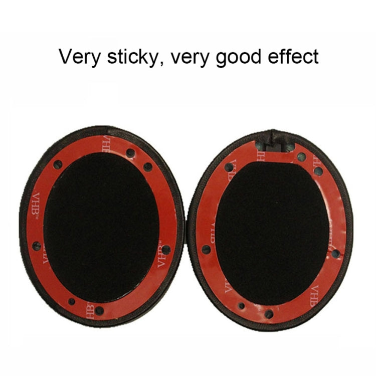 1 Pair Soft Sponge Earmuff Headphone Jacket for Beats Studio 2.0(Black)