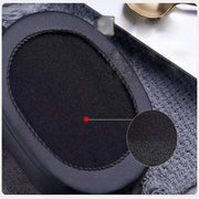 1 Pair Soft Sponge Earmuff Headphone Jacket for Audio-technica ATH-MSR7 / M50X / M20 / M40 / M40X(Black)