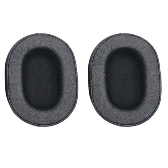 1 Pair Soft Sponge Earmuff Headphone Jacket for Audio-technica ATH-MSR7 / M50X / M20 / M40 / M40X(Black)