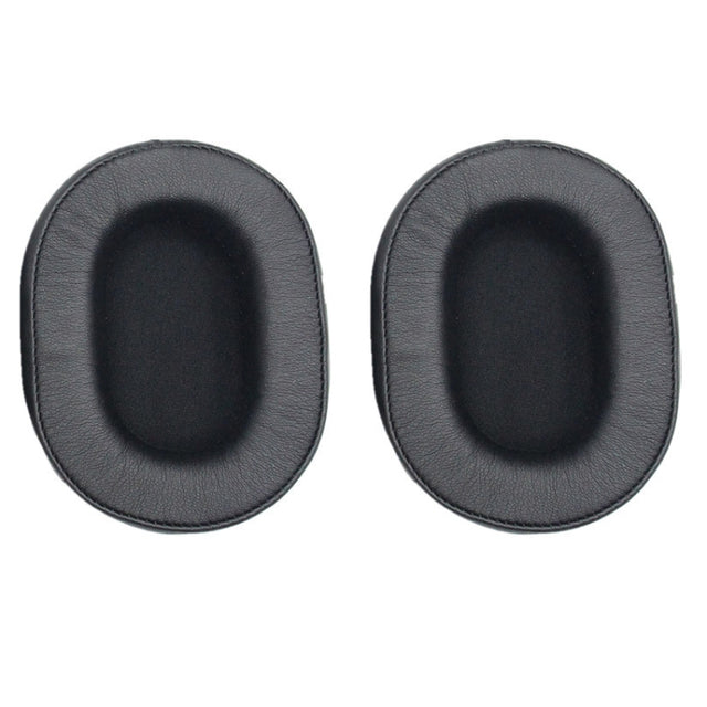 1 Pair Soft Sponge Earmuff Headphone Jacket for Audio-technica ATH-MSR7 / M50X / M20 / M40 / M40X(Black)