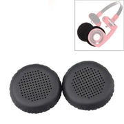 2 PCS For KOSS PP / SP Perforated Ventilation Version Protein Leather Cover Headphone Protective Cover Earmuffs (Black)
