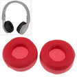 2 PCS For Beats Studio Mixr Headphone Protective Leather Cover Sponge Earmuffs (Red) - Earmuff & Pad by PMC TechLife | Online Shopping South Africa | PMC TechLife