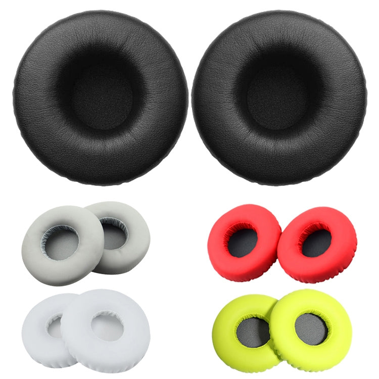 2 PCS For Sony MDR-XB450AP / XB550 / XB650 / XB400 Earphone Cushion Cover Earmuffs Replacement Earpads with Mesh(White)