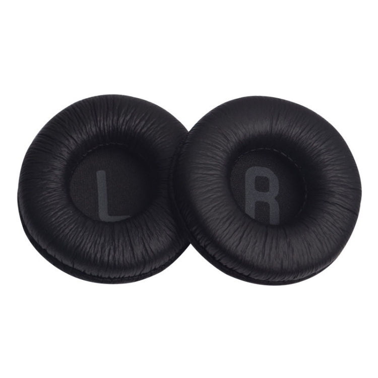 2 PCS For JBL Tune 600BTNC / T500BT / T450BT Earphone Cushion Cover Earmuffs Replacement Earpads with Mesh(Black) - Earmuff & Pad by PMC TechLife | Online Shopping South Africa | PMC TechLife